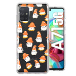 Samsung Galaxy A71 5G Cute Cartoon Mushroom Ghost Characters Hybrid Protective Phone Case Cover