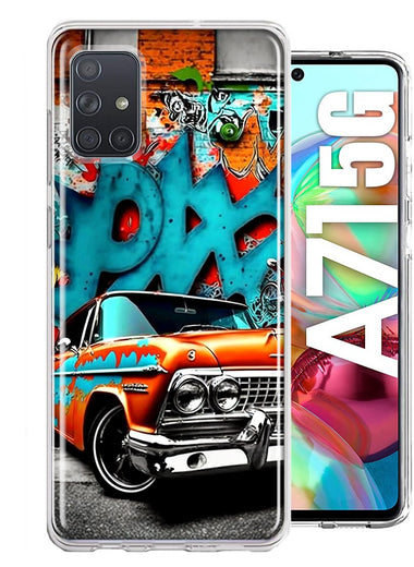 Samsung Galaxy A71 5G Lowrider Painting Graffiti Art Hybrid Protective Phone Case Cover