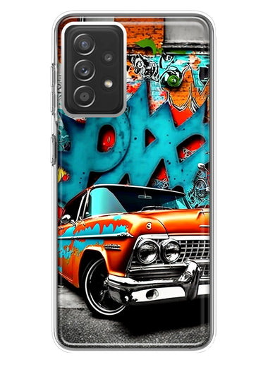 Samsung Galaxy A72 Lowrider Painting Graffiti Art Hybrid Protective Phone Case Cover