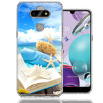 LG Aristo 5/K31/Fortune 3 Beach Reading Design Double Layer Phone Case Cover