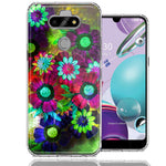 LG Aristo 5/K31/Fortune 3 Colorful Daisies Design Double Layer Phone Case Cover