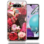 LG Aristo 5/K31/Fortune 3 Colorful Flowers Design Double Layer Phone Case Cover