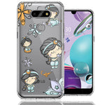 LG Aristo 5/K31/Fortune 3 Princess Design Double Layer Phone Case Cover