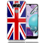 LG Aristo 5/K31/Fortune 3 UK England British Flag Design Double Layer Phone Case Cover