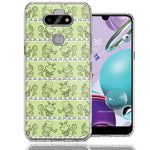 LG Aristo 5/K31/Fortune 3 Wonderland Hatter Rabbit Design Double Layer Phone Case Cover