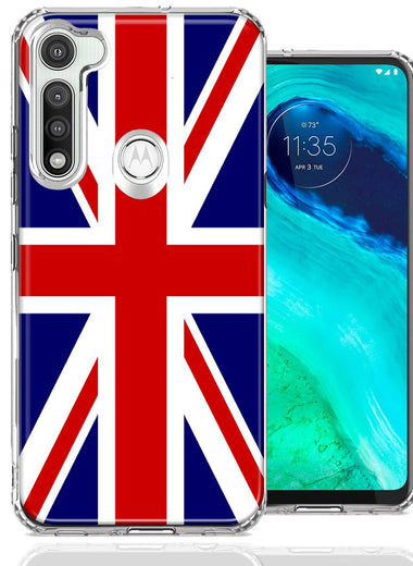 Motorola Moto G Fast UK England British Flag Design Double Layer Phone Case Cover