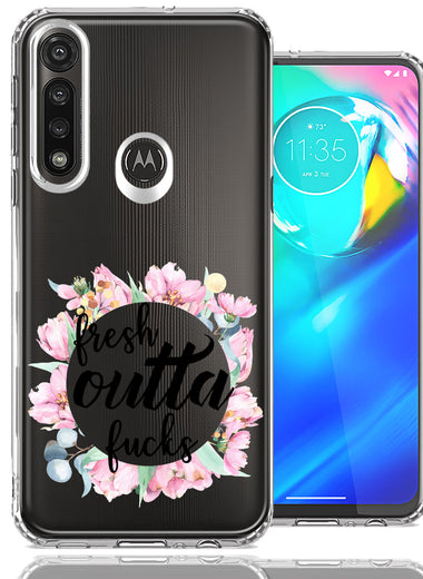 Motorola Moto G Power Fresh Outta Fs Design Double Layer Phone Case Cover