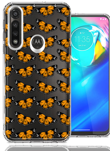 Motorola Moto G Power Monarch Butterflies Design Double Layer Phone Case Cover