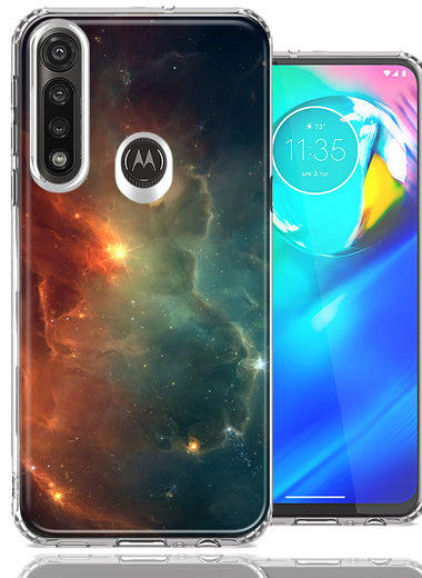 Motorola Moto G Power Nebula Design Double Layer Phone Case Cover