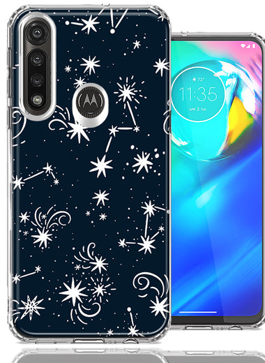 Motorola G Power Stargazing Design Double Layer Phone Case Cover