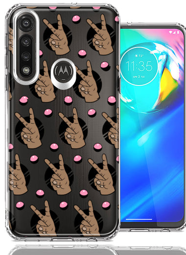 Motorola Moto G Power Peace for All Design Double Layer Phone Case Cover