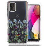Motorola Moto G Stylus 2021 Country Dried Flowers Design Double Layer Phone Case Cover