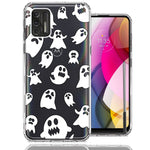 Motorola Moto G Stylus 2021 Halloween Spooky Ghost Design Double Layer Phone Case Cover