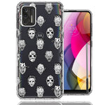 Motorola Moto G Stylus 2021 Halloween Horror Villans Design Double Layer Phone Case Cover