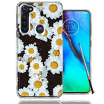 Motorola Moto G stylus Cute Daisy Flower Design Double Layer Phone Case Cover