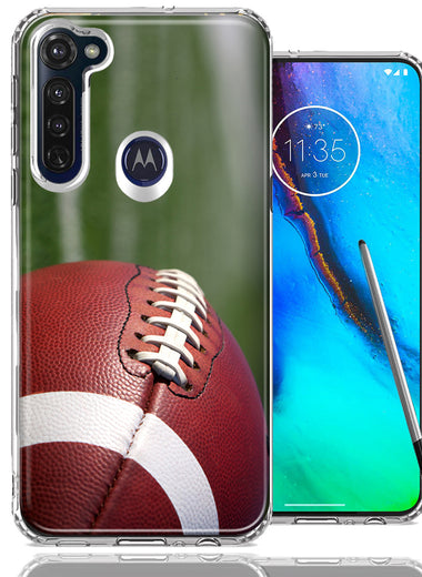 Motorola Moto G stylus Football Design Double Layer Phone Case Cover