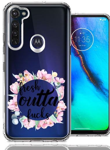 Motorola Moto G Stylus Fresh Outta Fs Design Double Layer Phone Case Cover