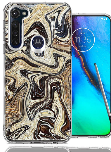 Motorola Moto G stylus Snake Abstract Design Double Layer Phone Case Cover