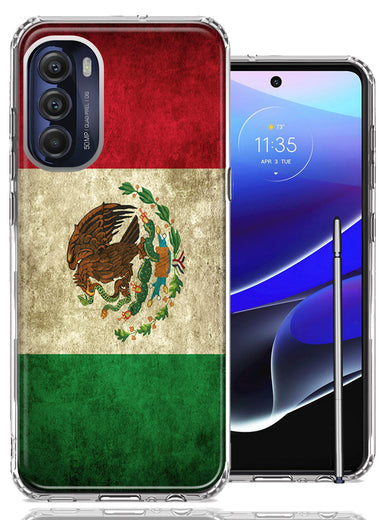 Motorola Moto G Stylus 4G 2022 Flag of Mexico Double Layer Phone Case Cover