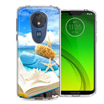 Motorola Moto G7 Power SUPRA Beach Reading Design Double Layer Phone Case Cover