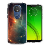 Motorola Moto G7 Power SUPRA Nebula Design Double Layer Phone Case Cover