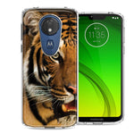 Motorola Moto G7 Power SUPRA Tiger Face Design Double Layer Phone Case Cover