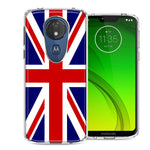 Motorola Moto G7 Power SUPRA UK England British Flag Design Double Layer Phone Case Cover