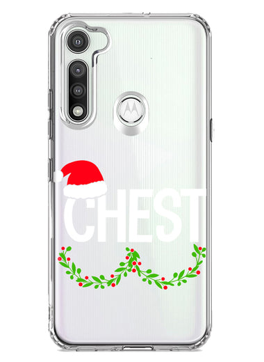 Motorola Moto G Fast Christmas Funny Ornaments Couples Chest Nuts Hybrid Protective Phone Case Cover