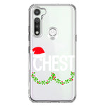 Motorola Moto G Fast Christmas Funny Ornaments Couples Chest Nuts Hybrid Protective Phone Case Cover