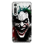 Motorola Moto G Fast Laughing Joker Painting Graffiti Hybrid Protective Phone Case Cover