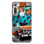 Motorola Moto G Fast Lowrider Painting Graffiti Art Hybrid Protective Phone Case Cover