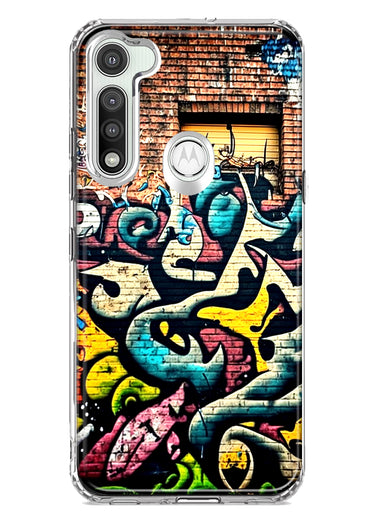 Motorola Moto G Fast Urban Graffiti Wall Art Painting Hybrid Protective Phone Case Cover