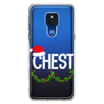 Motorola Moto G Play 2021 Christmas Funny Ornaments Couples Chest Nuts Hybrid Protective Phone Case Cover