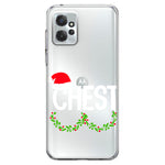 Motorola Moto G Power 2023 Christmas Funny Ornaments Couples Chest Nuts Hybrid Protective Phone Case Cover