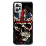 Motorola Moto G Power 2023 British UK Flag Skull Hybrid Protective Phone Case Cover