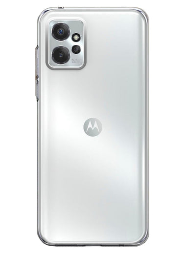 Motorola Moto G Power 2023 Clear Shockproof Heavy Duty Double Layer Dual Hybrid Protective Phone Case Cover