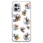 Motorola Moto G Power 2023 Cute Fairy Cartoon Gnomes Dragons Monsters Hybrid Protective Phone Case Cover