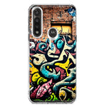 Motorola G Power 2020 Urban Graffiti Wall Art Painting Hybrid Protective Phone Case Cover