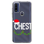 Motorola Moto G Pure 2021 G Power 2022 Christmas Funny Ornaments Couples Chest Nuts Hybrid Protective Phone Case Cover