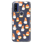 Motorola Moto G Play 2023 Cute Cartoon Mushroom Ghost Characters Hybrid Protective Phone Case Cover