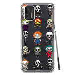 Motorola Moto G Stylus 4G 2021 Cute Classic Halloween Spooky Cartoon Characters Hybrid Protective Phone Case Cover