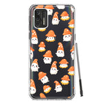 Motorola Moto G Stylus 4G 2021 Cute Cartoon Mushroom Ghost Characters Hybrid Protective Phone Case Cover