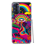 Motorola Moto G Stylus 5G 2022 Psychedelic Trippy Hippie Night Walk Hybrid Protective Phone Case Cover