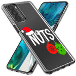 Motorola Moto G 5G 2023 Christmas Funny Couples Chest Nuts Ornaments Hybrid Protective Phone Case Cover