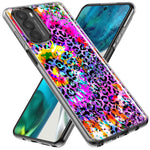 Motorola Moto G Stylus 5G 2023 Vibrant Pink Purple Tie Dye Summer Leopard Swirl Rainbow Hybrid Protective Phone Case Cover