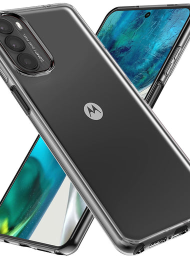 Motorola Moto G Stylus 5G 2023 Clear Shockproof Heavy Duty Double Layer Dual Hybrid Protective Phone Case Cover