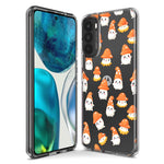 Motorola G Power 2020 Cute Cartoon Mushroom Ghost Characters Hybrid Protective Phone Case Cover