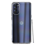 Motorola Moto G Stylus 5G 2022 Clear Shockproof Heavy Duty Double Layer Dual Hybrid Protective Phone Case Cover
