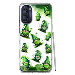 Motorola Moto G Stylus 5G 2022 Gnomes Shamrock Lucky Green Clover St. Patrick Hybrid Protective Phone Case Cover