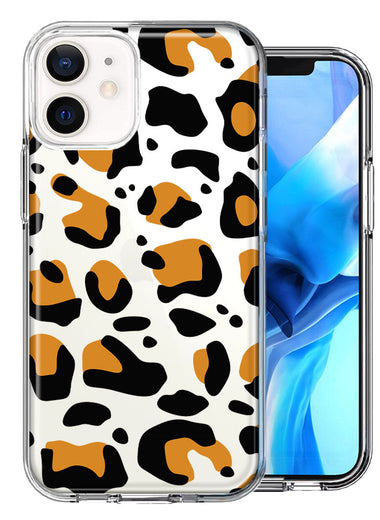Apple iPhone 11 Classic Animal Wild Leopard Jaguar Print Double Layer Phone Case Cover